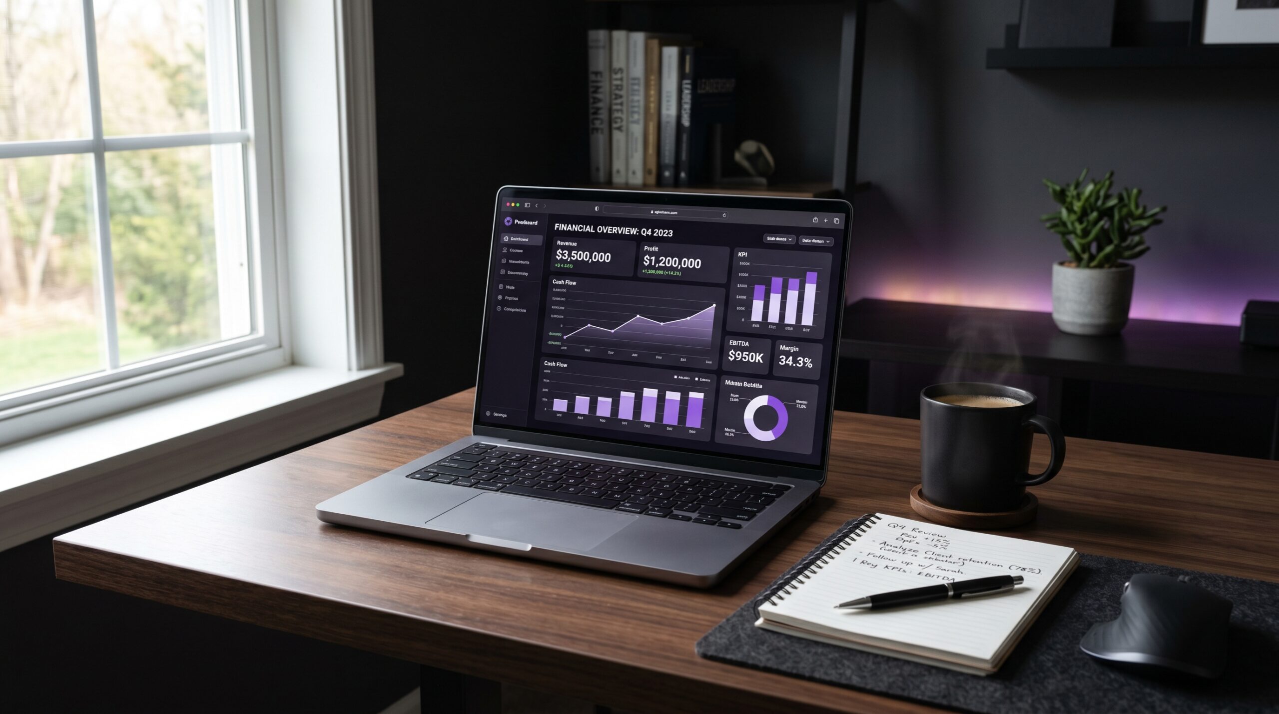 Financial clarity dashboard